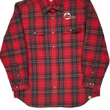 Carhartt Checked Flannel Shirt - XL Green Cotton