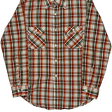 Levis Checked Flannel Shirt - Medium Multicoloured Cotton