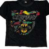 Germany Unbranded Single Stitch T-Shirt - Large Black Cotton