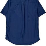 Tommy Hilfiger Short Sleeve Shirt - Medium Blue Cotton