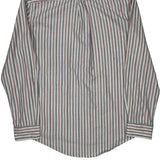 Tommy Hilfiger Striped Shirt - Large Multicoloured Cotton