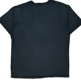 Pirate Theme Fruit Of The Loom Graphic T-Shirt - 2XL Black Cotton