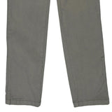 Tommy Hilfiger Denim Slim Fit Chinos - 30W 31L Grey Cotton