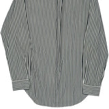 Ralph Lauren Striped Shirt - Small Black & White Cotton