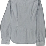 Age 12 Ralph Lauren Striped Shirt - Medium Blue Cotton