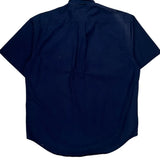Tommy Hilfiger Short Sleeve Shirt - Large Navy Cotton