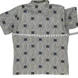 Unbranded Short Sleeve Shirt - Medium Blue Cotton