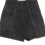 Age 5-6 Fendissime Denim Shorts - 22W 15L Black Cotton