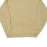 Hanes Sweatshirt - XL Yellow Cotton Blend