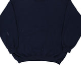 Hanes Sweatshirt - XL Navy Cotton Blend