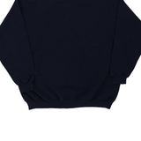 Hanes Sweatshirt - XL Navy Cotton Blend