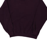 Pro Select Sweatshirt - Large Purple Cotton Blend