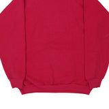 Fruit Of The Loom Sweatshirt - XL Pink Cotton Blend