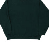 Fruit Of The Loom Sweatshirt - 2XL Green Cotton Blend