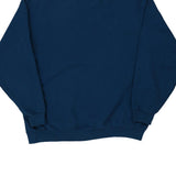Fruit Of The Loom Sweatshirt - XL Blue Cotton Blend