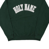 Holy Name Jerzees Sweatshirt - Large Green Cotton Blend