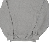 Mansfield University Russell Athletic College Sweatshirt - Medium Grey Cotton Blend