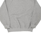 Bix 7 Gildan Sweatshirt - Large Grey Cotton Blend