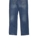Wrangler Jeans - 32W UK 12 Blue Cotton