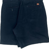 Dickies Chino Shorts - 31W 8L Navy Cotton Blend