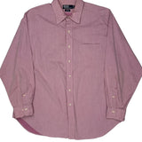 Andrew Polo By Ralph Lauren Shirt - XL Pink Cotton