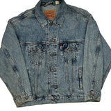 Levis Denim Jacket - Small Light Wash Denim