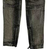 Armani Exchange Skinny Jeans - 32W UK 10 Grey Cotton Blend