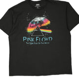 The Dark Side Of The Moon Pink Floyd Band T-Shirt - 2XL Black Cotton