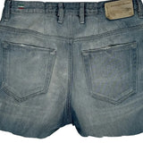 Diesel Denim Shorts - 30W UK 8 Light Wash Denim