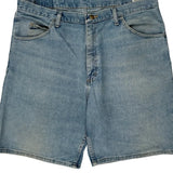 Wrangler Denim Shorts - 38W 9L Light Wash Cotton