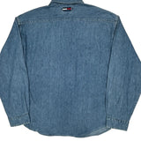 Tommy Jeans Denim Shirt - 2XL Blue Cotton