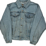 Wrangler Denim Jacket - Medium Light Wash Cotton