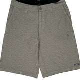 Oakley Shorts - 32W 11L Grey Polyester