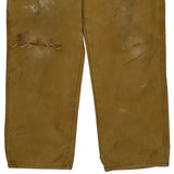 Dickies Carpenter Trousers - 34W 31L Brown Cotton