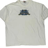 Penske Racing Chase Authentics Nascar T-Shirt - 2XL White Cotton