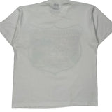 Fruit Of The Loom Graphic T-Shirt - Large White Cotton Blend