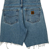 Carhartt Denim Shorts - 31W 10L Blue Cotton