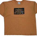 Animal Kingdom Lodge Disney T-Shirt - 2XL Orange Cotton
