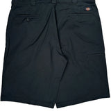 Dickies Shorts - 36W 11L Black Polyester Blend