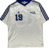Fayetteville Force Adidas Football Jersey - Large Blue Polyester