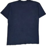 Dickies T-Shirt - Large Navy Cotton