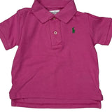 Age 12 Months Ralph Lauren Polo Shirt - 3XS Pink Cotton