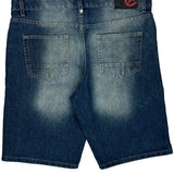 Ecko Unltd Denim Shorts - 34W 11L Blue Denim