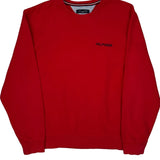 Tommy Hilfiger Sweatshirt - XL Red Cotton