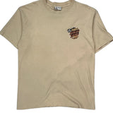 Disney Graphic T-Shirt - Large Beige Cotton