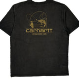 Established 1889 Carhartt Graphic T-Shirt - Large Black Cotton