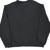 Marines Unbranded Spellout Sweatshirt - 2XL Black Cotton