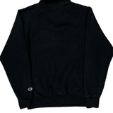 Wou Wolves Champion 1/4 Zip - Medium Black Cotton Blend