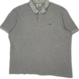 Lacoste Polo Shirt - 2XL Grey Cotton