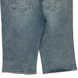 True Religion Denim Shorts - 32W UK 12 Light Wash Cotton